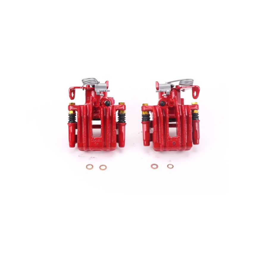 PowerStop S2636 Red Powder Coated Calipers