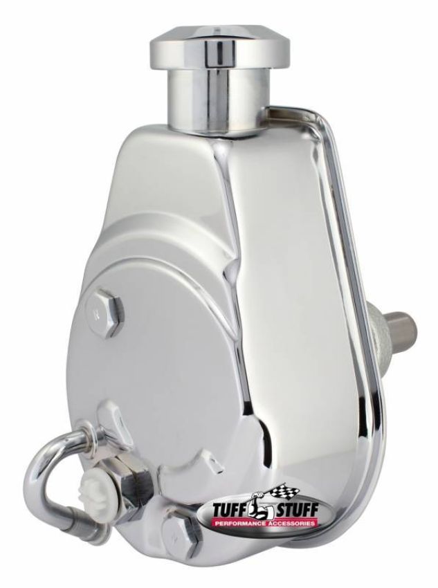 TUFF-STUFF TFS6189A GM Power Steering Pump Press fit shaft chrome