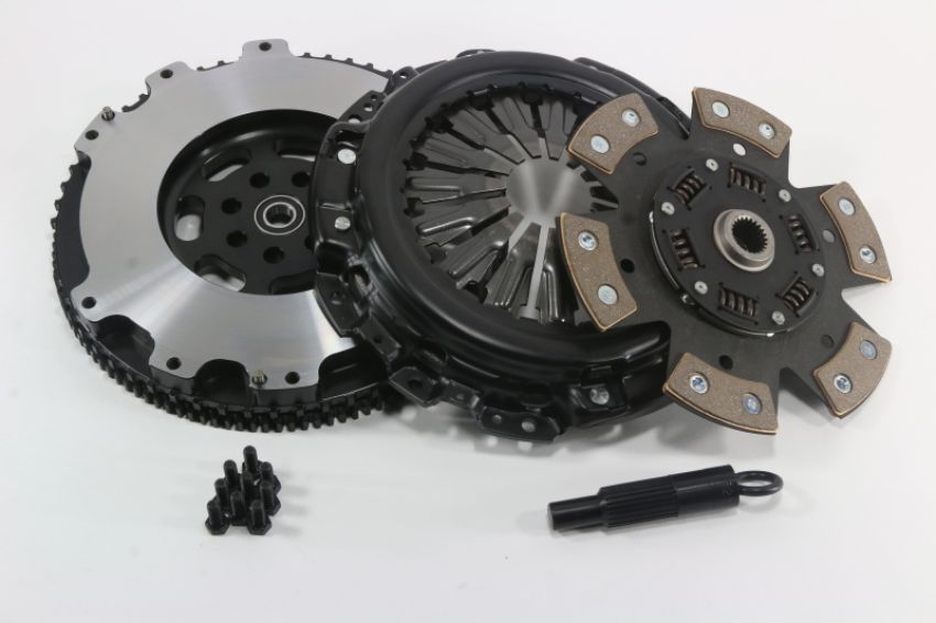 Competition Clutch 5098-1620-S Stage 4 6-Pad Ceramic Sprung Clutch Kit w/ Flywheel 2010+ Genesis Coupe 3.8 V6
