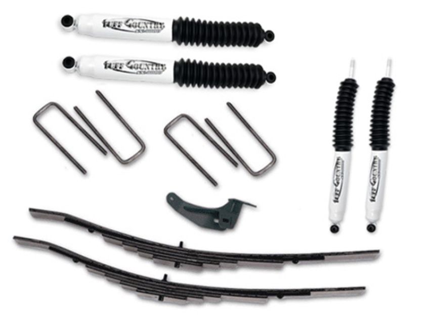 Tuff Country 22963KN 00-04 F-250 Super Duty 4wd (w/351) 2.5in Level Kt Frt w/Leaf Springs 22963K (SX8000)