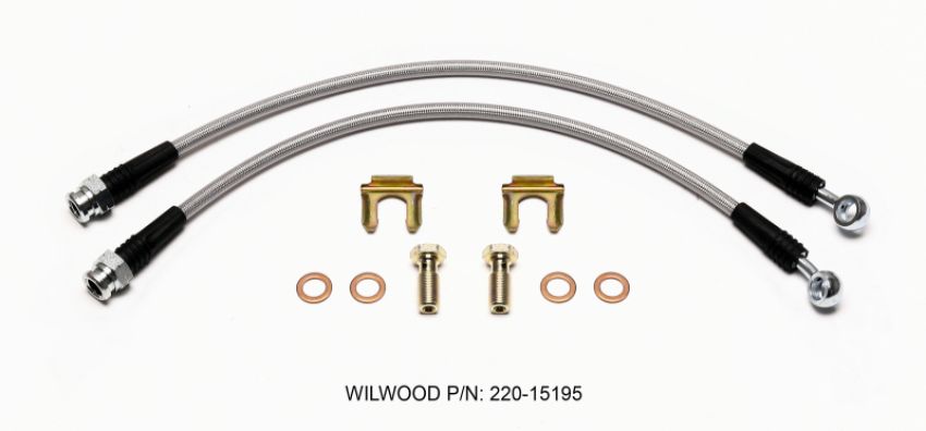 Wilwood 220-15195 Flexline Kit Rear C6 Corvette (non-Z06)