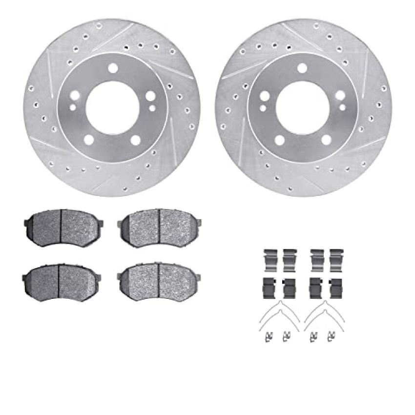 Dynamic Friction 7512-72008 Rotor Kit