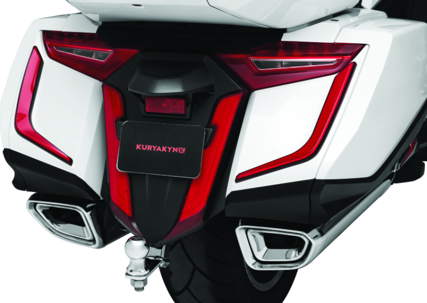 Kuryakyn 3259 Omni L.E.D Rear Fender Cover 18-20 GL1800 Satin Black