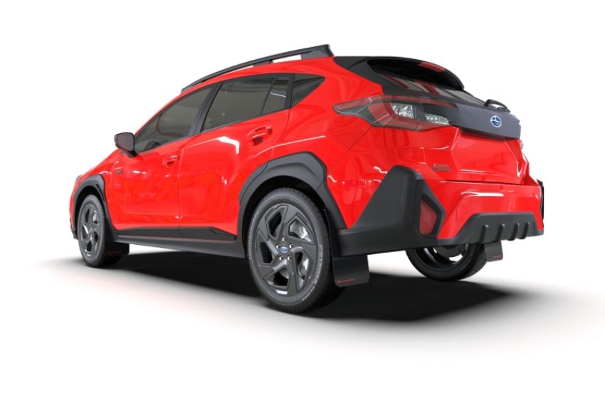 Rally Armor MF106-UR-BLK-RD Black Mud Flap/Red Logo