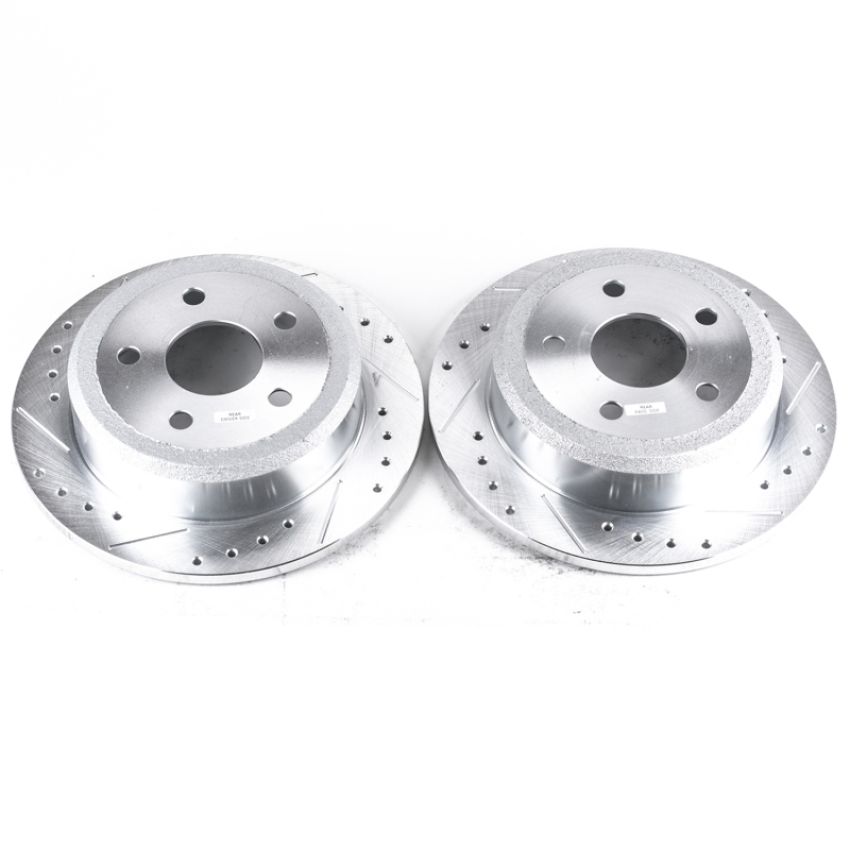 PowerStop AR8382XPR PowerStop Evolution Performance Drilled, Slotted & Plated Brake Rotor Pair