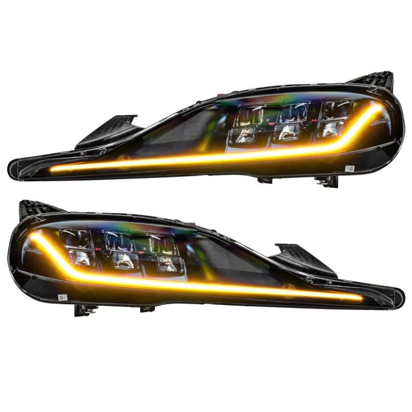 Oracle Lighting 1400-334 2020-2024 Toyota Supra GR ColorSHIFT┬о RGB+A Headlight DRL Upgrade Kit