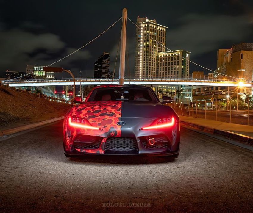 Oracle Lighting 1400-335 2020-2024 Toyota Supra GR ColorSHIFT┬о RGB+A Headlight DRL Upgrade Kit