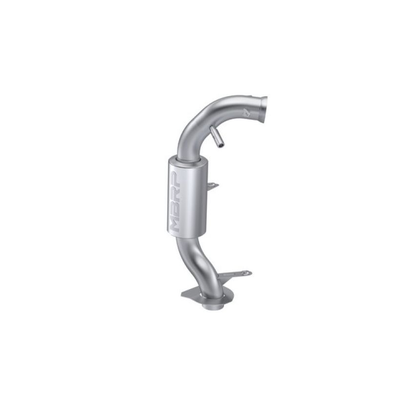 MBRP Exhaust 1400309 Race Muffler; Bolt-on Design; Packed Muffler.