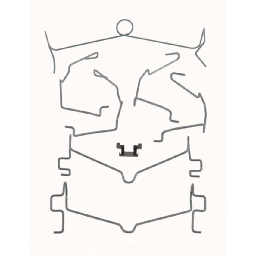Autopart International Brake Hardware Kit 1406232651