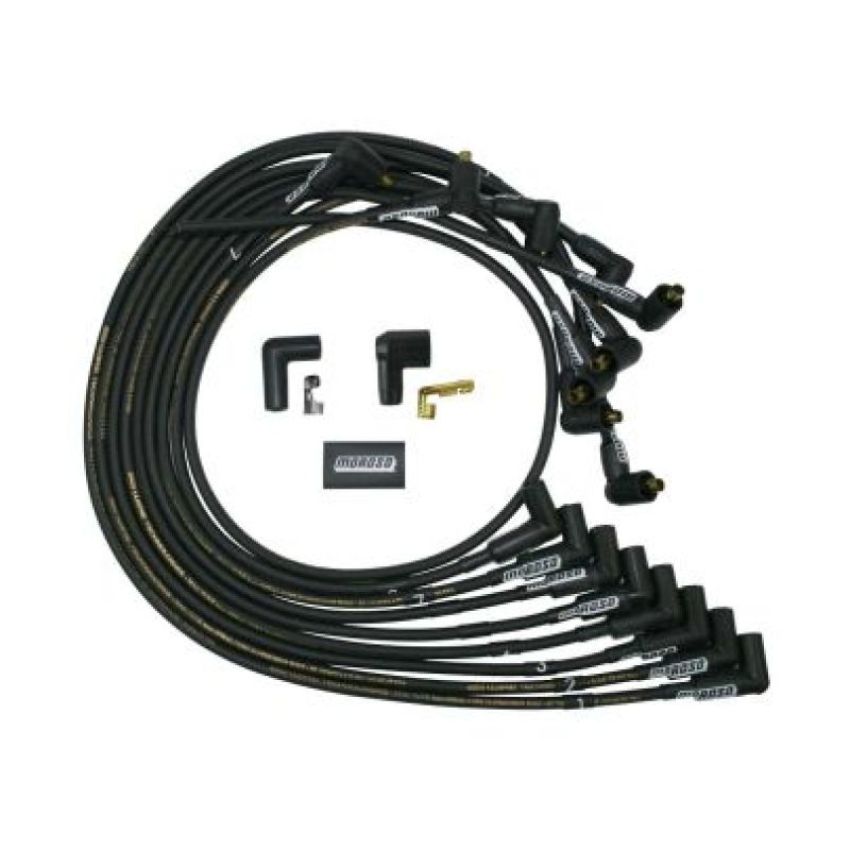 Moroso 9877M BBC Non-HEI Mag Tune 90 Degree Ignition Wire Set