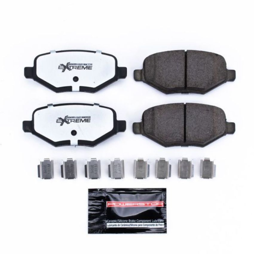 PowerStop Z36-1377 PowerStop - Z36 Truck and SUV Carbon-Fiber Ceramic Brake Pads with Hardware Kit