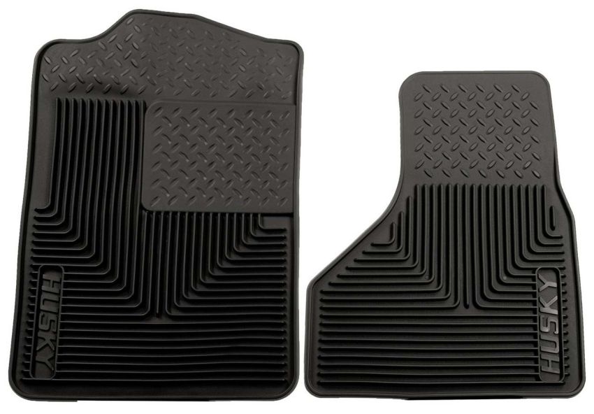 HUSKY LINERS HSK51201 Heavy Duty Floor Mats- Black