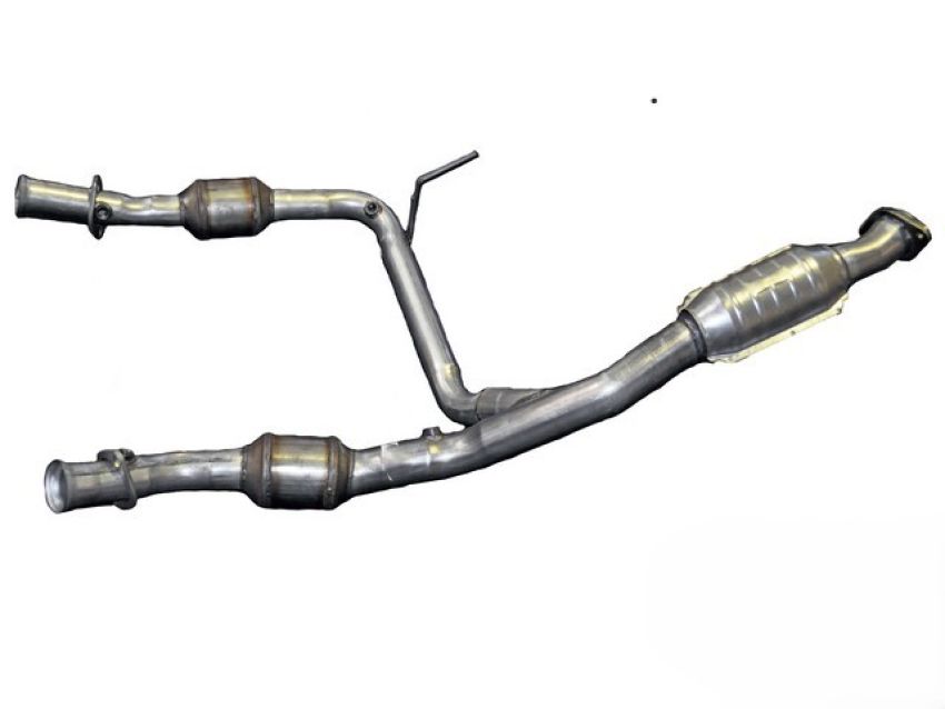 AB Catalytic 44861 Direct-Fit Catalytic Converter EPA (Federal) Front Y Cat Assembly