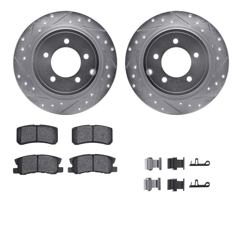 Dynamic Friction 7512-39027 Rotor Kit
