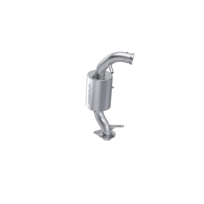 MBRP Exhaust 140T207 Trail Muffler; Bolt-on Design; Packed Muffler.