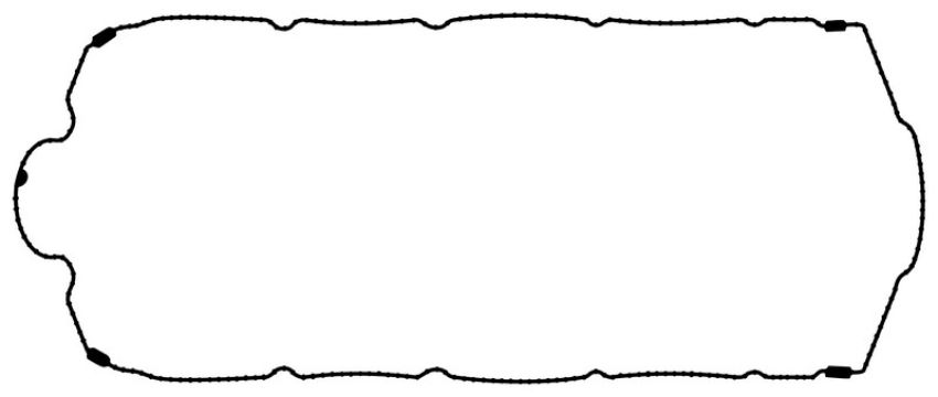 Ajusa 14120100 Gasket, Wet Sump
