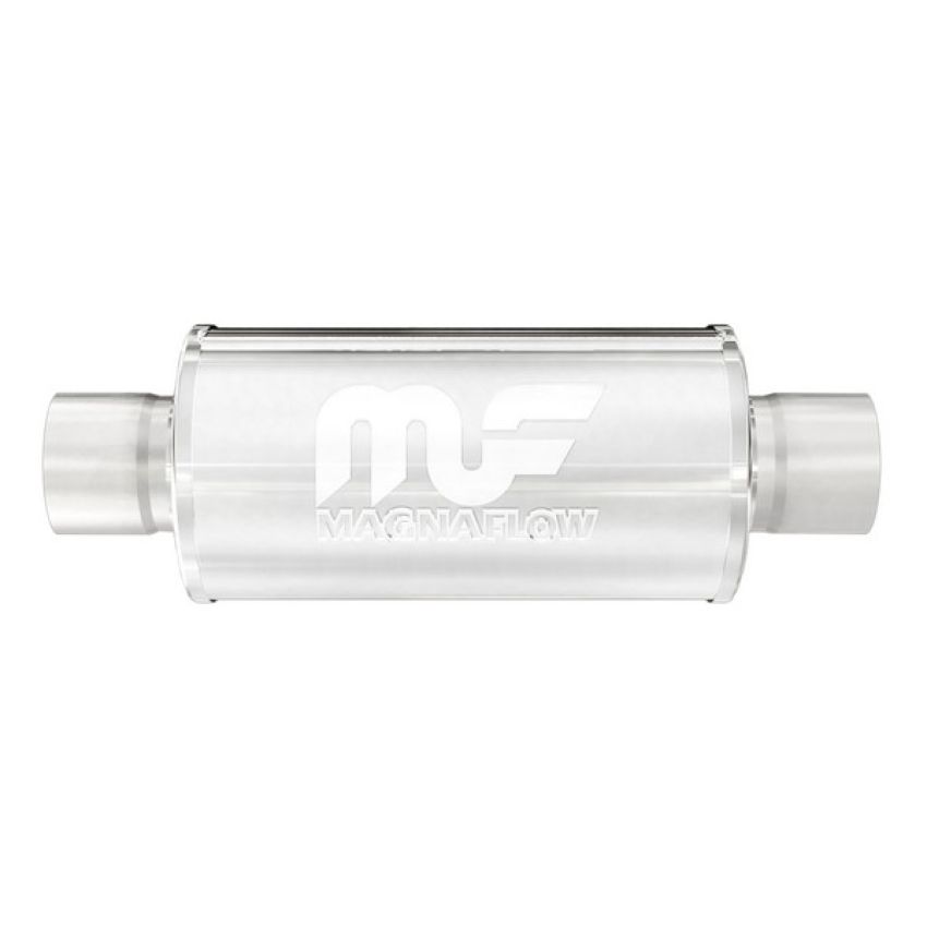 MagnaFlow Exhaust Products 14158 Straight-Through Performance Muffler; 2.5in. Center/Center; 6x6x6 Body
