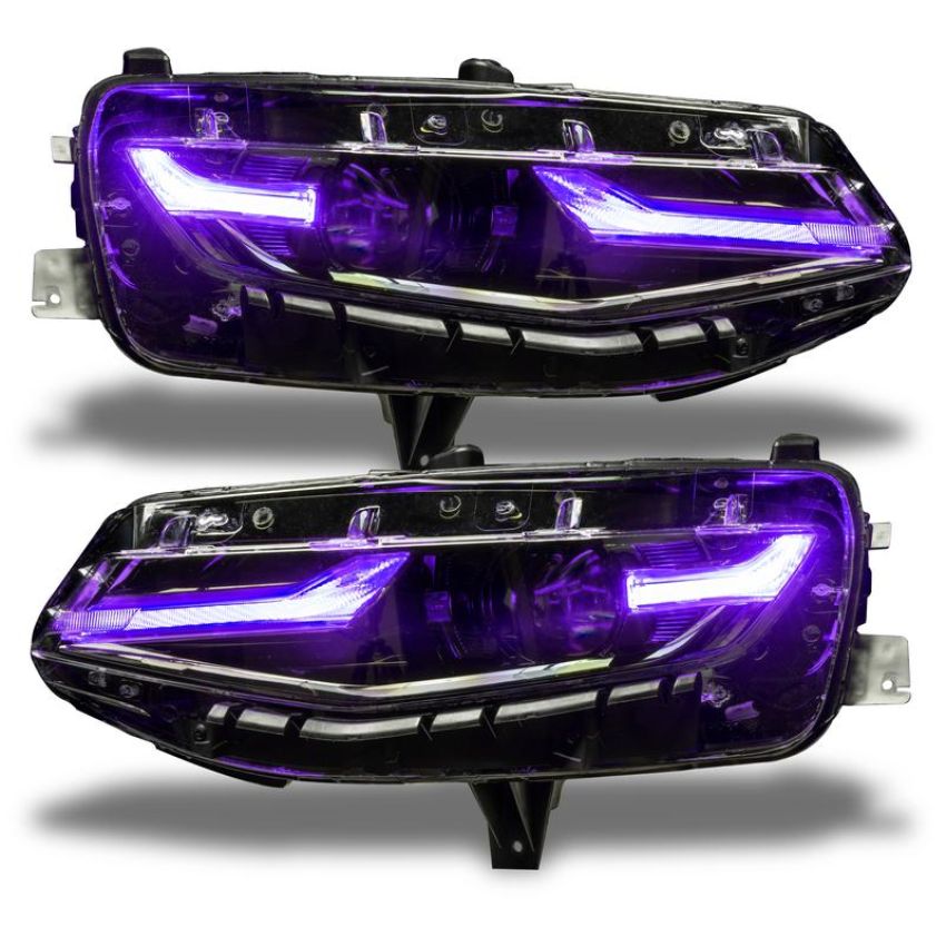 Oracle Lighting 1418-334 2019-2021 Chevrolet Camaro LS/LT ColorSHIFT(tm) RGB+A Headlight DRL Upgrade Kit