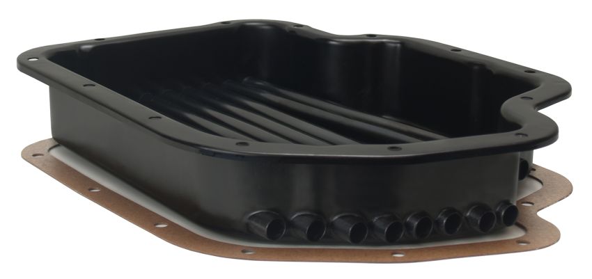Derale 14201 Transmission Cooling Pan, Reduces Fluid Temps up to 50°F, Increase Capacity