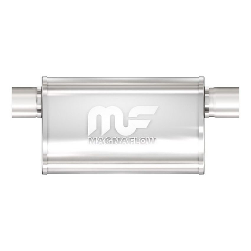 MagnaFlow Exhaust Products 14211 Straight-Through Performance Muffler; 2.5in. Offset Same Side; 5x14x8 Body
