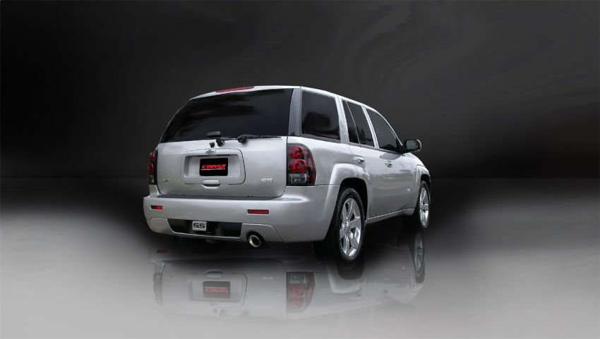 Corsa Performance 14256 3.0in. Cat-Back Single Rear Exit with Single 4.0in. Polished Pro-Series Tip