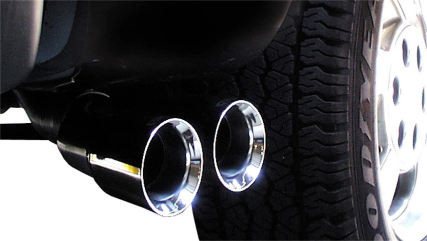 Corsa Performance 14260 3.0in. Cat-Back Single Side Exit with Twin 4.0in. Polished Pro-Series Tips