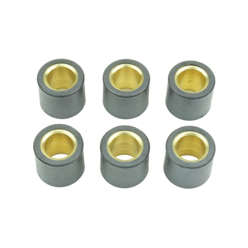 Athena S41000030P044 Aprilia SR 125 Variator Rollers Kit (19x17 gr.15.5) - Set of 6