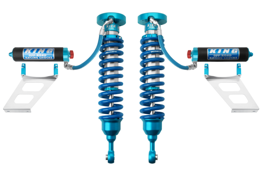 King Shocks 25001-143A 2007+ Toyota Tundra 2.5 Dia Front Coilover w/Remote Reservoir w/Adjuster (Pair)