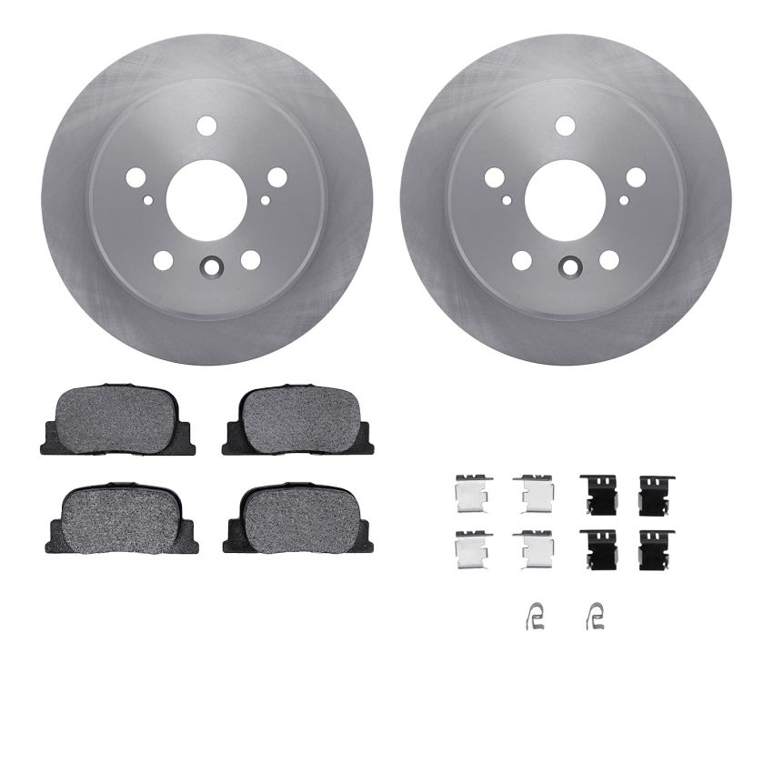 Dynamic Friction 6512-76332 Rotor Kit