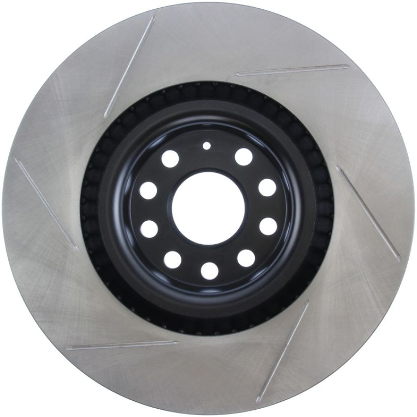 Stoptech 126.33112SL Power Slot 09 VW CC (Passat CC) / 06-09 Passat Front Left Slotted Rotor