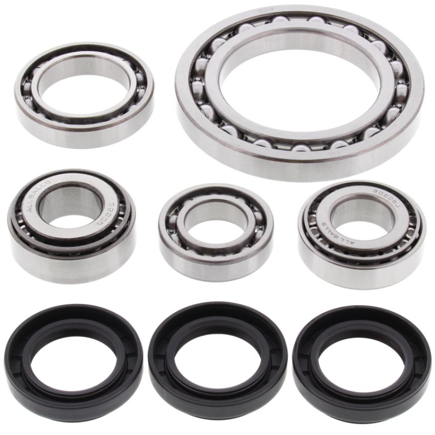 All Balls Racing 25-2022 01-02 Arctic Cat 250 4x4 Differential Bearing & Seal Kit Front