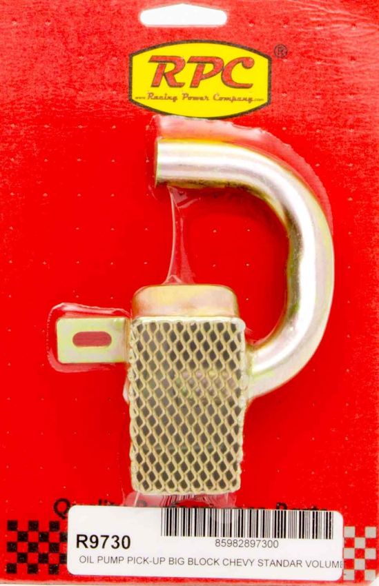 RACING POWER CO-PACKAGED RPCR9730 BBC Oil Pump Pickup