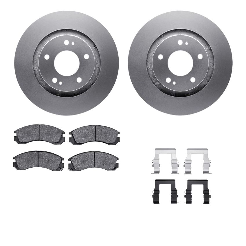 Dynamic Friction 4512-72081 Rotor Kit