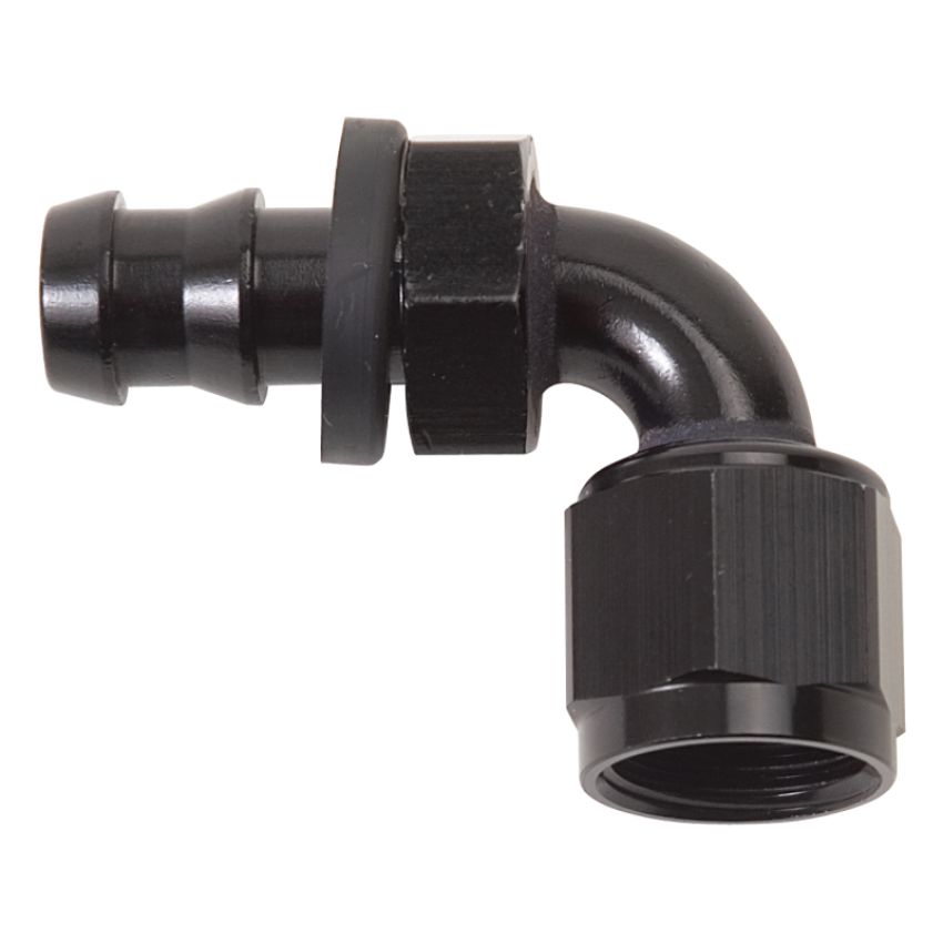 RUSSELL RUS624173 Twist-Lok Hose End #8 90 Deg Black
