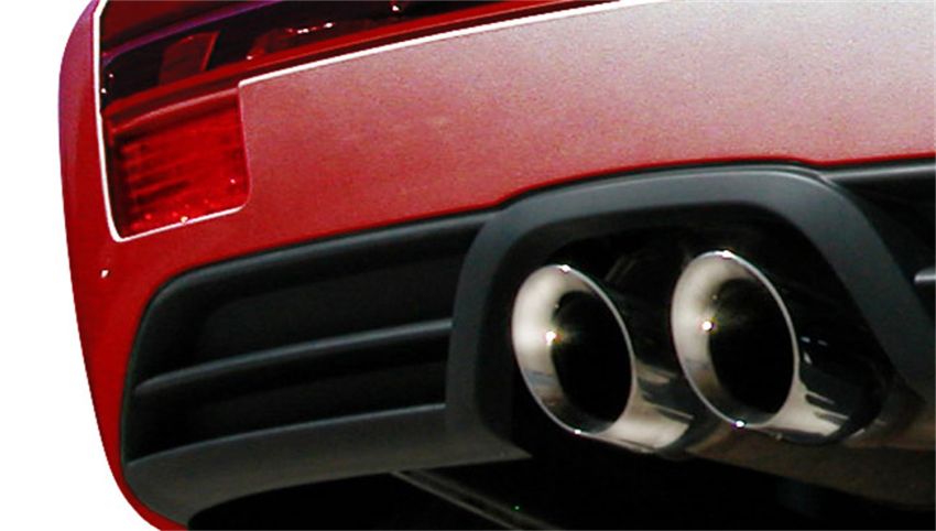 Corsa Performance 14451 2.5in. Cat-Back Dual Center Rear Exit with Single 4.0in. Polished Pro-Series Tip