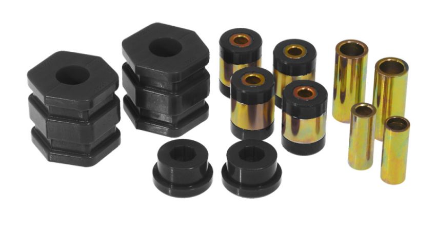 Prothane 8-221-BL 99-00 Honda Civic Front Control Arm Bushings - Black