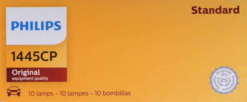 Philips 1445CP Philips Standard Miniature 1445 Pack of 10