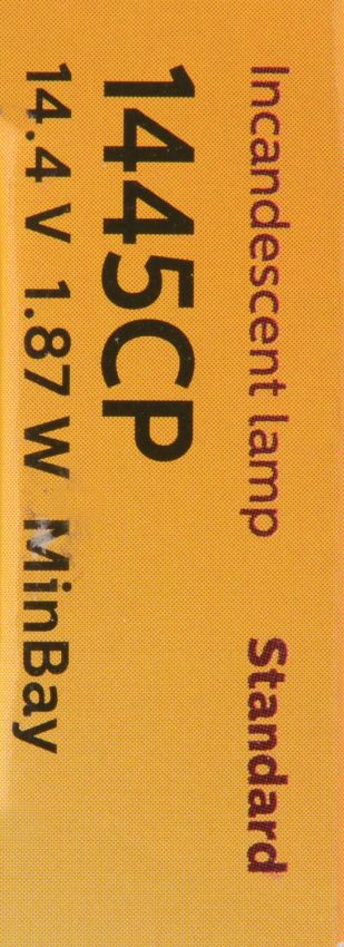Philips 1445CP Philips Standard Miniature 1445 Pack of 10