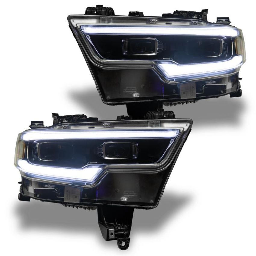 Oracle Lighting 1448-330 2019-2021 RAM 1500 ColorSHIFT(tm) RGBW+A LED Projector Headlight DRL Upgrade Kit
