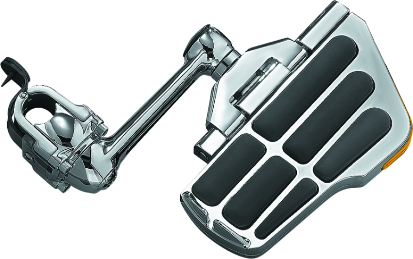Kuryakyn 4058 Ergo II Cruise Boards With Long Arms & LED Lights Chrome