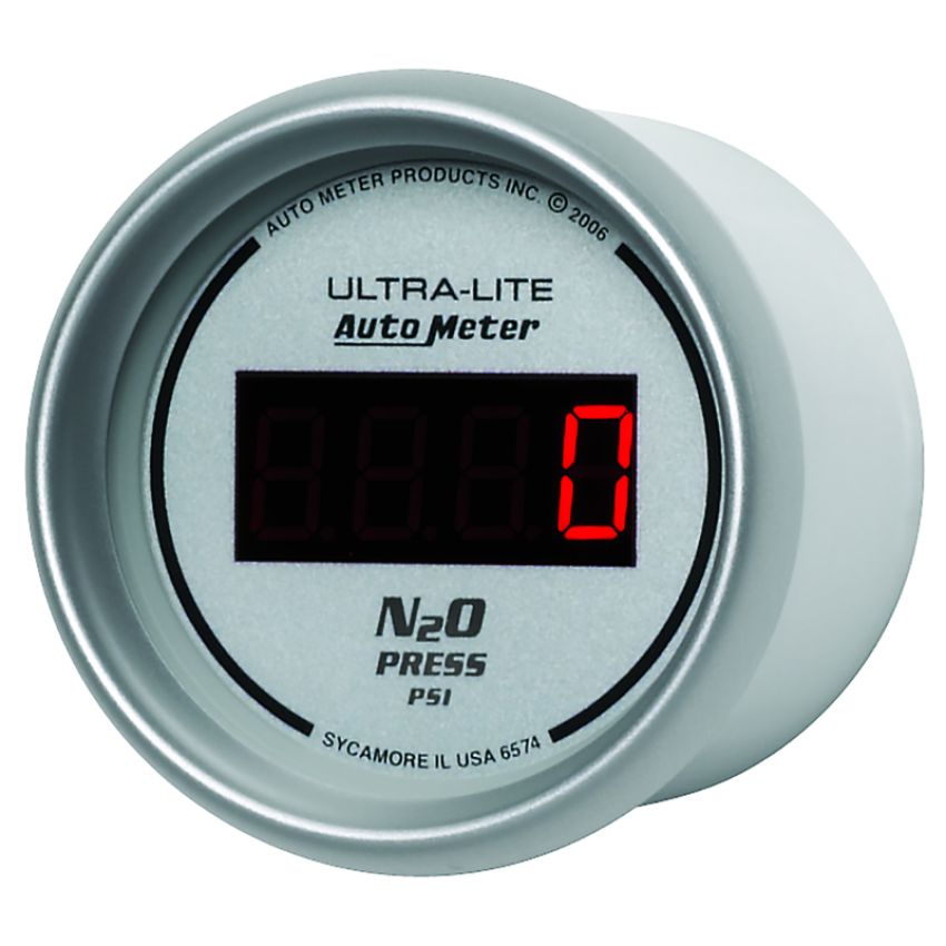 AutoMeter 6574 GAUGE, NITROUS PRESSURE, 2 1/16