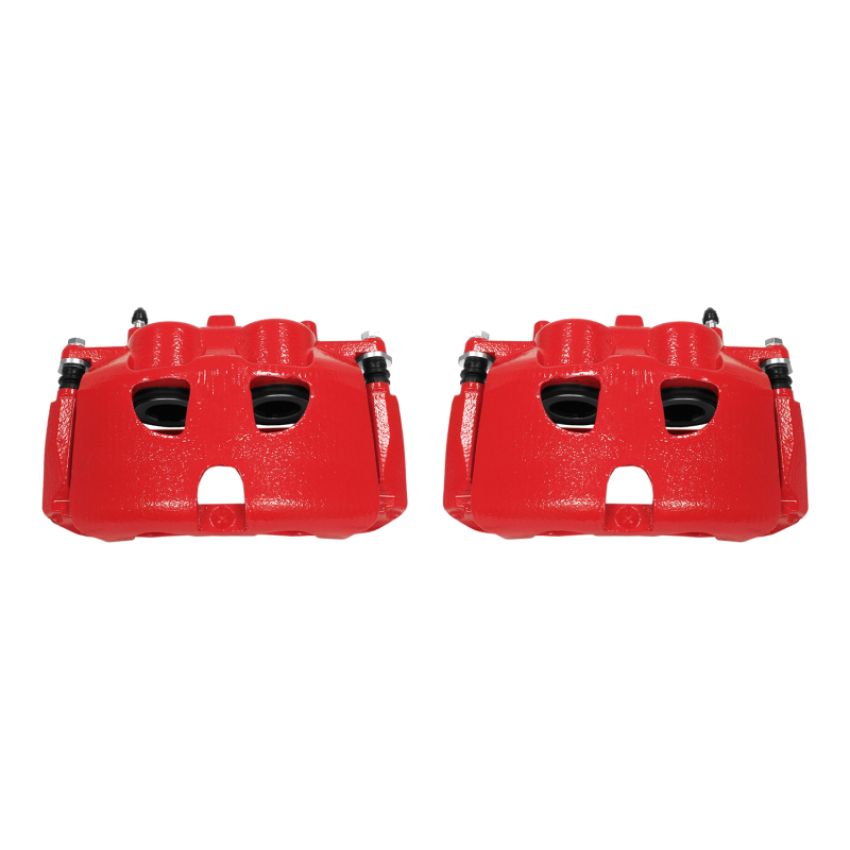 PowerStop S5236 Red Powder Coated Calipers