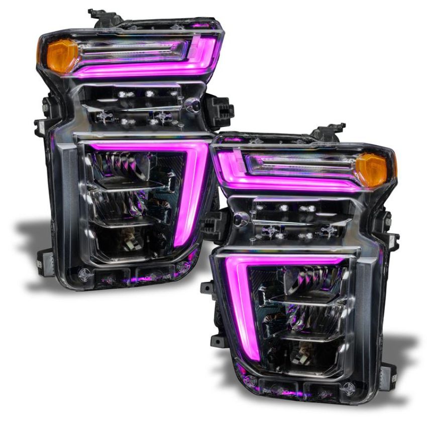 Oracle Lighting 1452-334 20-21 Silverado HD 2500/3500 ColorSHIFT(tm) RGB+W Headlight DRL Kit