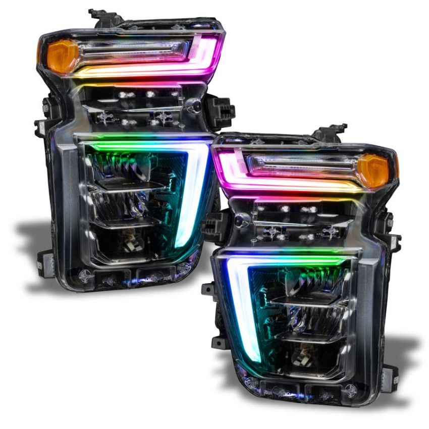 Oracle Lighting 1452-504 20-21 Silverado HD 2500/3500 ColorSHIFT(tm) RGB+W Headlight DRL Kit