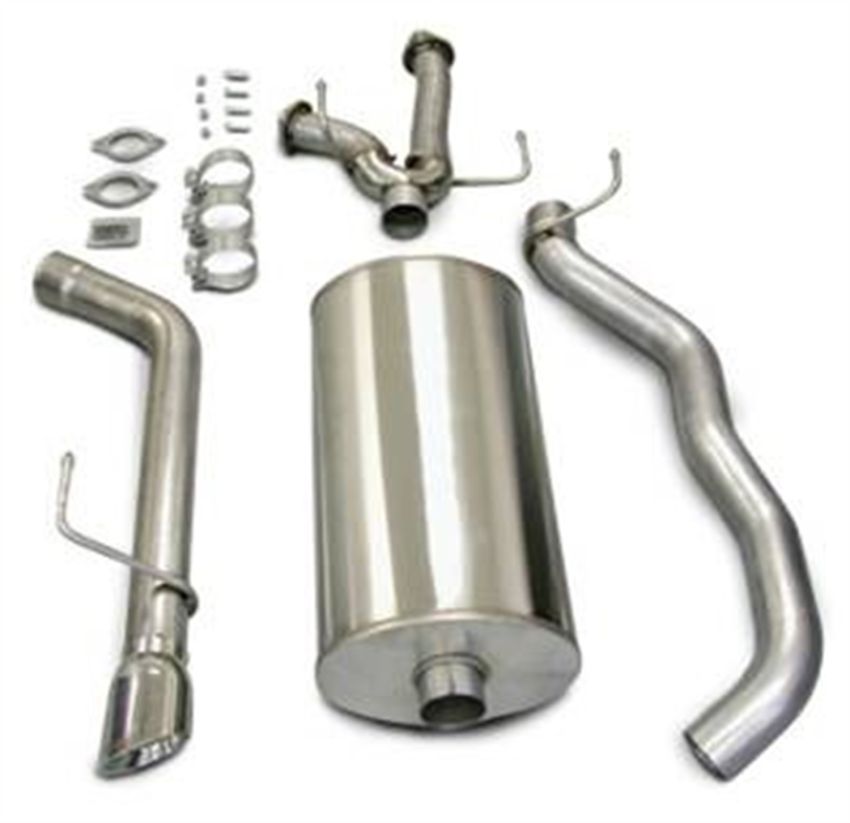 Corsa Performance 14573 3.0in. Cat-Back Single Rear Exit with Single 4.0in. Polished Pro-Series Tip