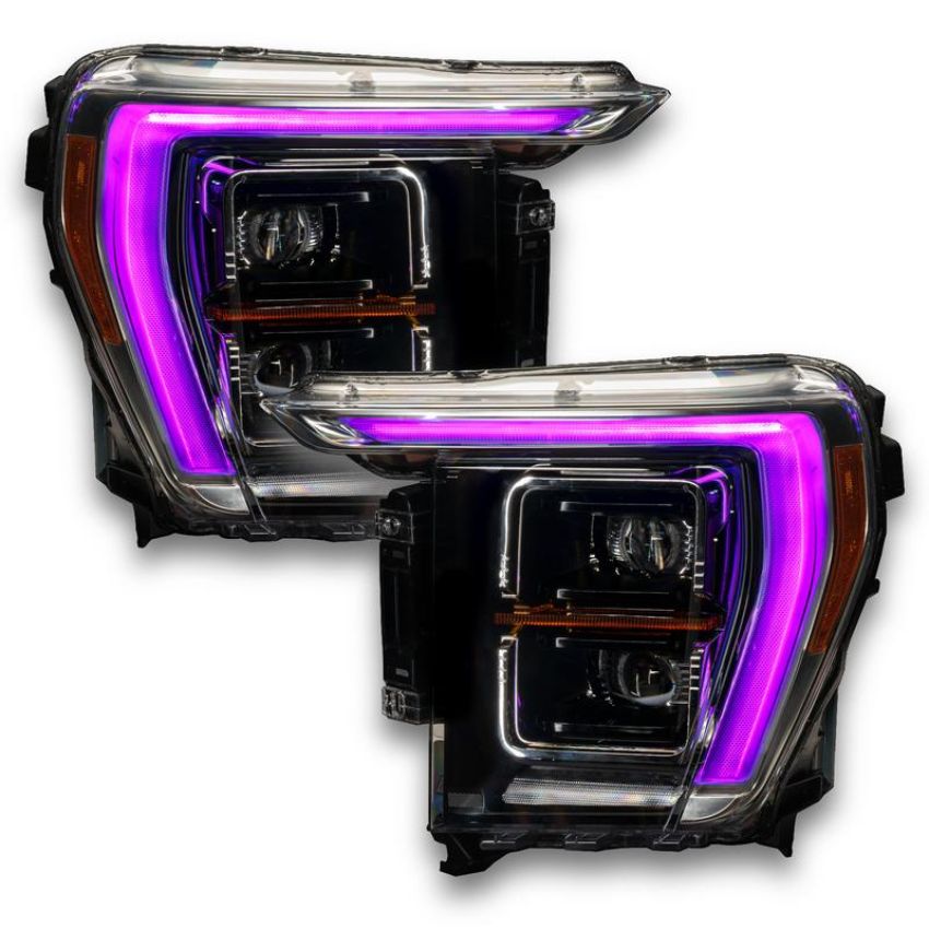 Oracle Lighting 1460-334 2021-2022 Ford F-150 ColorSHIFT(tm) RGB+W Headlight DRL Upgrade Kit