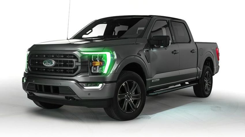 Oracle Lighting 1460-335 2021-2022 Ford F-150 ColorSHIFT(tm) RGB+W Headlight DRL Upgrade Kit