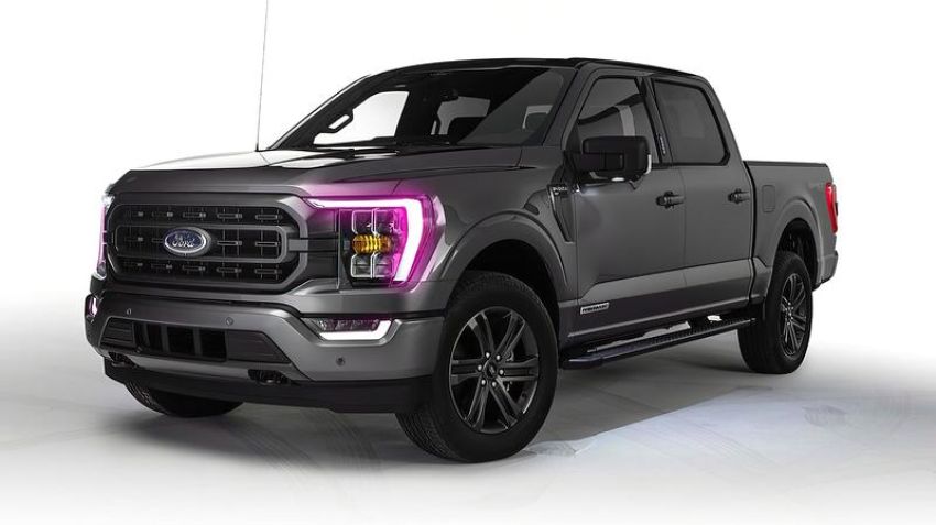 Oracle Lighting 1460-335 2021-2022 Ford F-150 ColorSHIFT(tm) RGB+W Headlight DRL Upgrade Kit