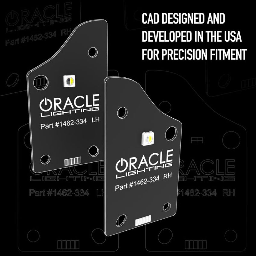 Oracle Lighting 1462-334 2021-2022 Ford F-150 ColorSHIFT(tm) RGB+W Fog Light DRL Upgrade Kit