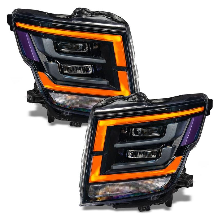 Oracle Lighting 1463-333 2021-2022 Nissan Titan ColorSHIFT(tm) RGB+W Headlight DRL Upgrade